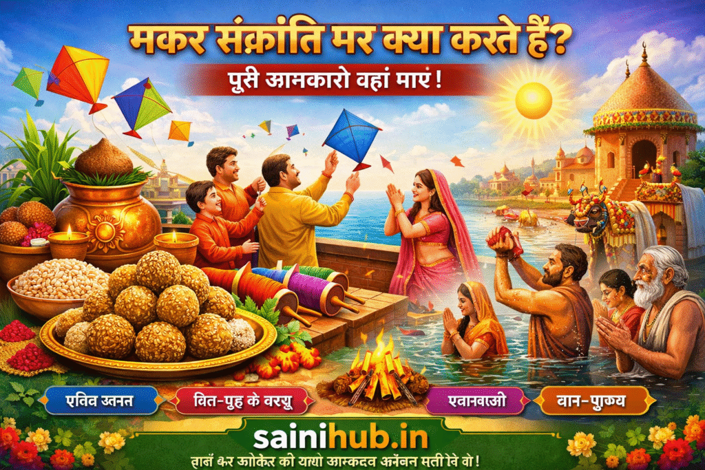 makar sankranti par kya karte hain